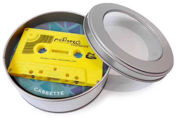 Round metal tin tapes