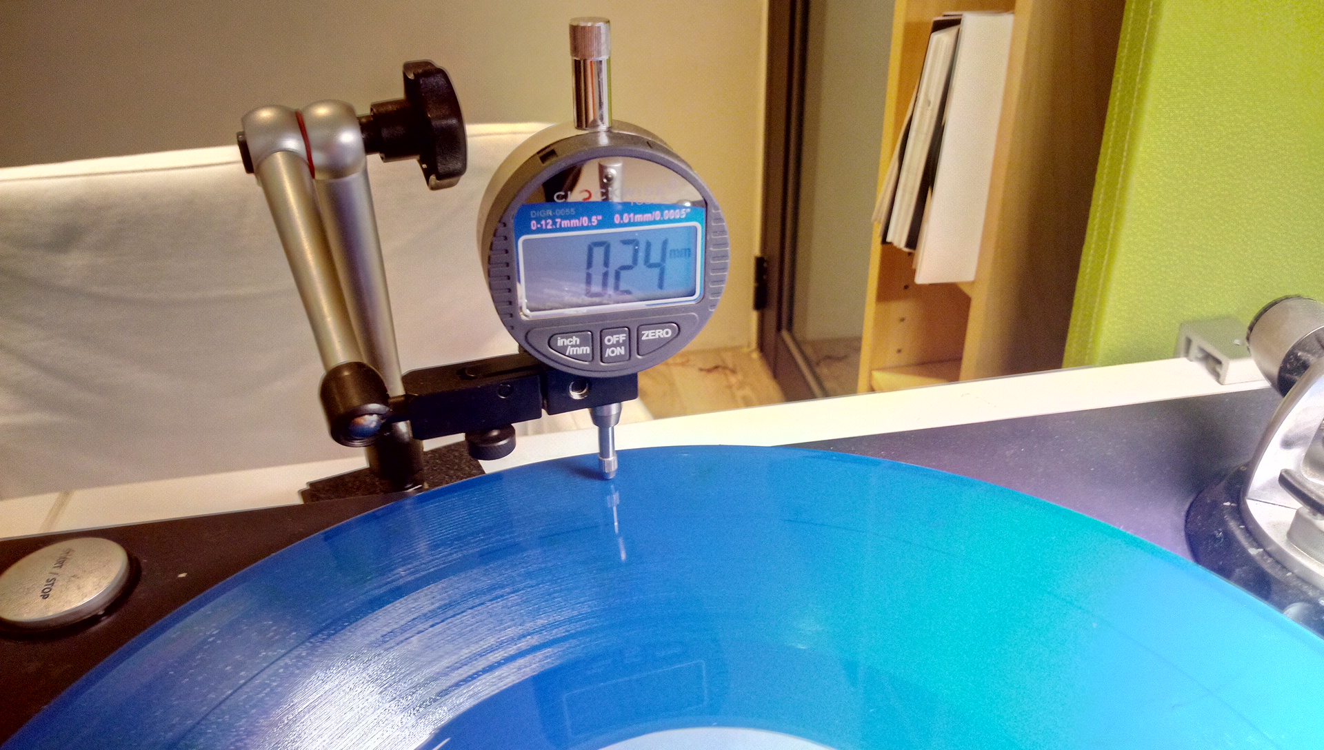Warping measurement