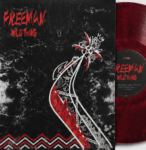 FREEMAN Wild Thing - red and black marble vinyl